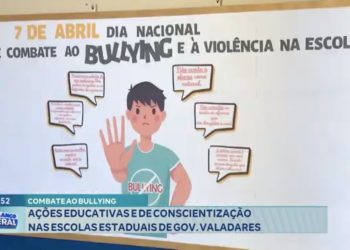 Escolas estaduais de Valadares desenvolvem ações educativas e de conscientização no combate ao bullying