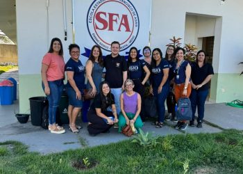 Curso de Pedagogia visita escola do Centro Socioeducativo