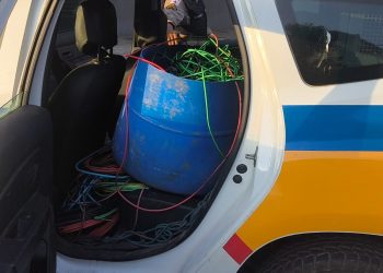 Furto de cabos de energia elétrica resulta em prisão na Ilha dos Araújos