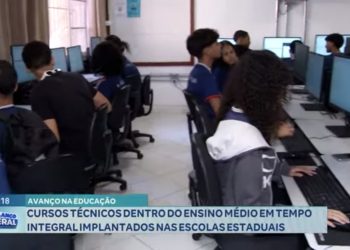 Educação: implantação de cursos técnicos dentro do ensino médio em tempo integral nas escolas estaduais