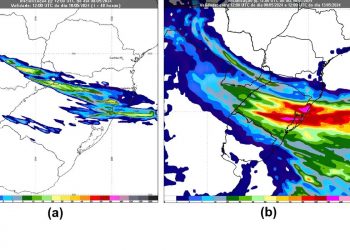 Inmet prevê chuvas fortes no Rio Grande do Sul a partir de sexta-feira