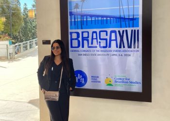 Mestranda participa de Congresso de Estudos Brasileiros, nos EUA