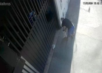 Homem arromba comércio e furta carnes, bebidas e eletrônicos