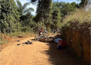 Homem morre e outro fica gravemente ferido após motos baterem de frente