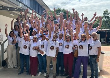 Turma de 1979 de Odontologia da UNIVALE visita a universidade e celebra os 45 anos de formados