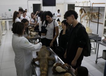 Alunos do Colégio Ibituruna se tornam universitários por um dia na UNIVALE