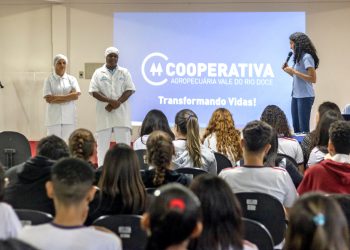 Visita ilustre na Cooperativa