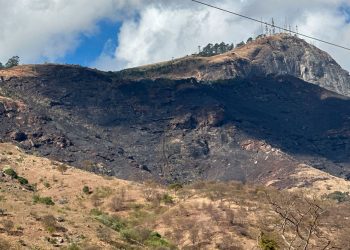 A Polícia Militar de Meio Ambiente aplicou uma multa de R$ 615.085,05 ao responsável por um incêndio criminoso que destruiu 159,5 hectares do Pico da Ibituruna, em Governador Valadares.