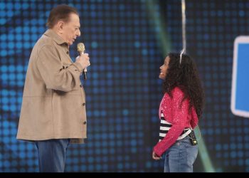 Jovem atriz, moradora de Valadares, se apresenta no programa do Raul Gil