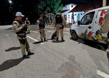 Polícia apreende drogas escondidas em painel de carro na BR-259