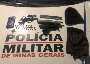 Trio é preso após assalto a residência