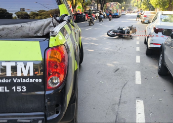 Motociclista de 23 anos morre em grave acidente no Centro de Valadares