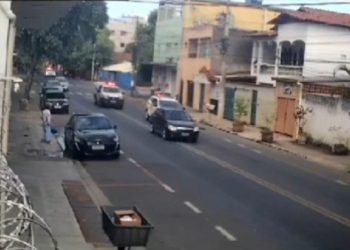 Perseguição policial nas ruas centrais de Valadares termina com prisão de motorista