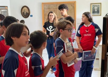 Museu da Cidade recebe visita de estudantes do Colégio Imaculada