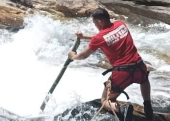 Homem morre afogado na Cachoeira da Pedra Rachada em Ipatinga