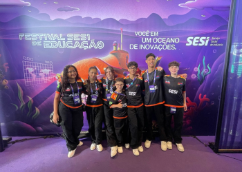 Alunos do SESI de Valadares garantem vaga no mundial de robótica