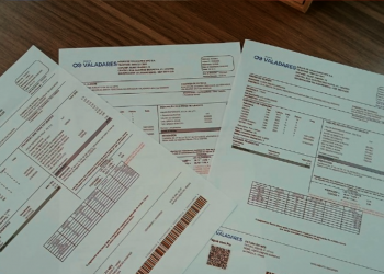 Conta de água em novo formato