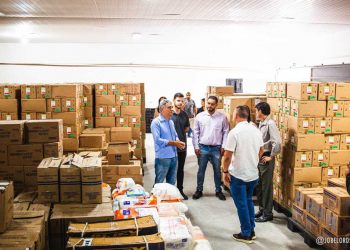 Almoxarifado da SMS recebe cerca de 690 mil medicamentos e insumos