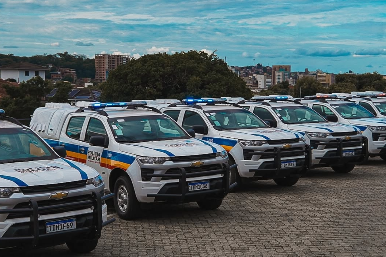 Polícia Militar recebe novas viaturas em Governador Valadares e Guanhães