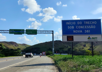 Motoristas já pagarão pedágio eletrônico na BR-381 a partir deste sábado