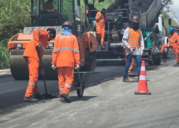 BR-381 terá semana com obras intensas entre Valadares e Naque