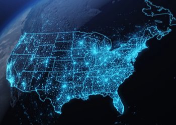 Sobre a cidade, luzes em mapas