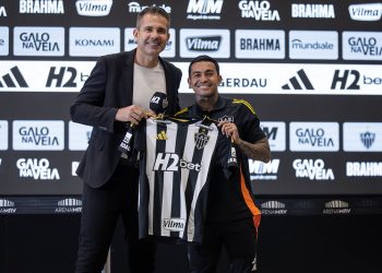 Dudu é apresentado no Galo: ‘Trazer alegria pra Massa’