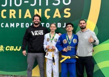 Atletas valadarenses se destacam no Campeonato Brasileiro de Jiu-Jítsu