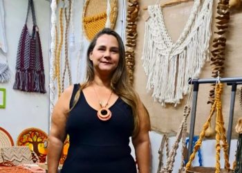 Exposição de macramê é atração no GV CIT