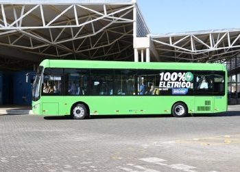Uberlândia testa ônibus elétricos