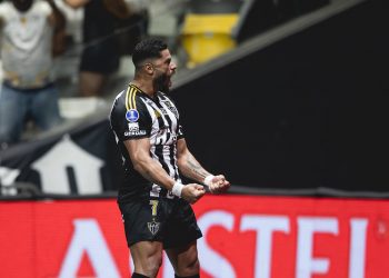 Hulk brilha no Atlético-MG: artilheiro histórico da Arena MRV e perto de novo recorde na Sul-Americana