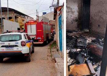 Homem é suspeito de agredir mulher e incendiar casa em Governador Valadares