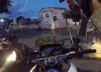 Motociclista inabilitado é detido pela Polícia Militar no bairro Planalto após perseguição 