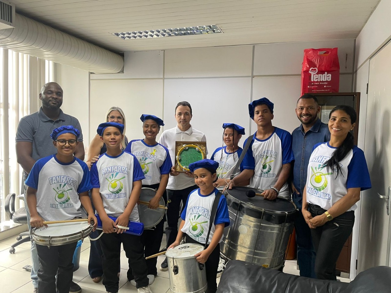 Fanfarra da Escola Adélia Ribas vai levar som e talento para desfile em Sardoá