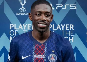 Ousmane Dembélé, decisivo em título europeu do PSG, fica com a Bola de Ouro