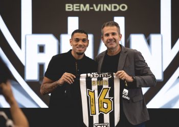 Ruan Tressoldi é apresentado no Galo: ‘Muito motivado’