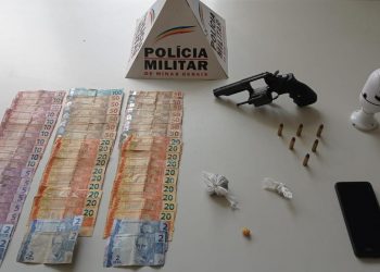 Adolescente é apreendido com arma e drogas no bairro Santa Terezinha em Valadares