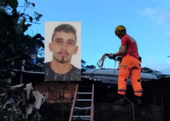 Jovem morre vítima de choque elétrico no telhado de casa
