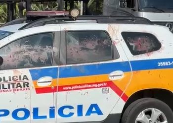 Homem em surto esfaqueia o próprio filho e agride policiais