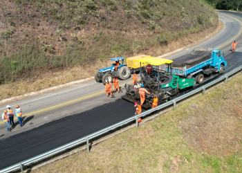 Nova 381 realiza nova etapa de manutenção na BR-381 entre Caeté e Valadares