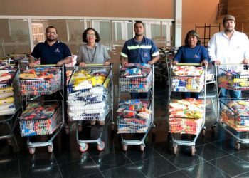 Timóteo recebe grande remessa de alimentos e avança para inauguração do Banco de Alimentos