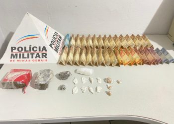 PM prende dois homens e apreende drogas e dinheiro em Marilac