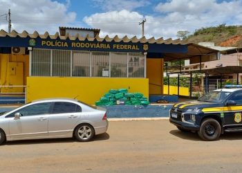 PRF apreende 343 kg de maconha destinada a Caratinga