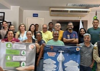 Polícia Militar reforça trabalho em conjunto com o COMPDEC de Santa Efigênia de Minas