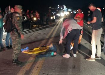 Motorista suspeito de embriaguez causa acidente grave na BR-259 em Valadares