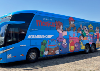 Ônibus da Turma da Mônica chega a Valadares com programação especial no Dia das Crianças