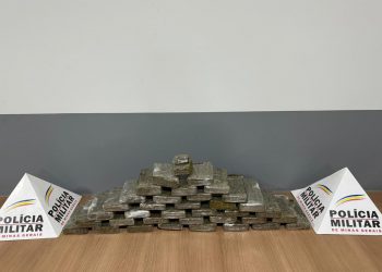 Polícia Militar prende homem com 34 barras de maconha em Manhuaçu