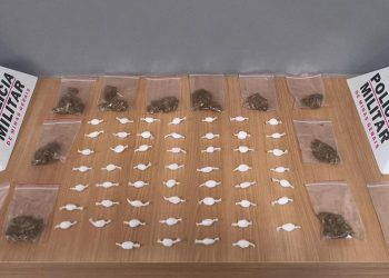 PM prende homem e apreende maconha e cocaína durante operação contra o tráfico em Manhuaçu