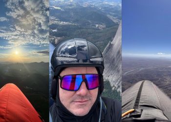 Piloto capixaba quebra recorde histórico de voo livre com travessia de 246 km