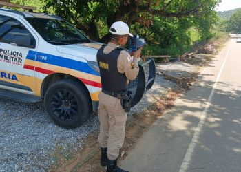 PMRv intensifica fiscalização nas rodovias de Valadares com uso de radar móvel
